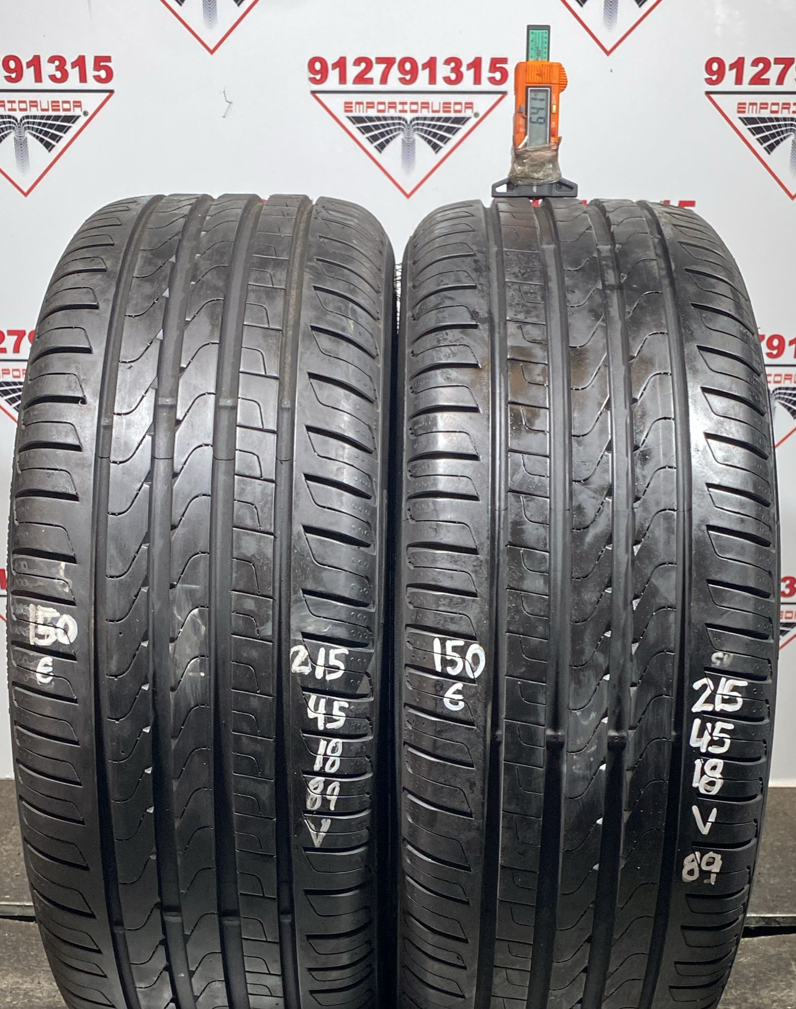 PIRELLI CINTURATO P7 USADO  215/45 R18 89 V